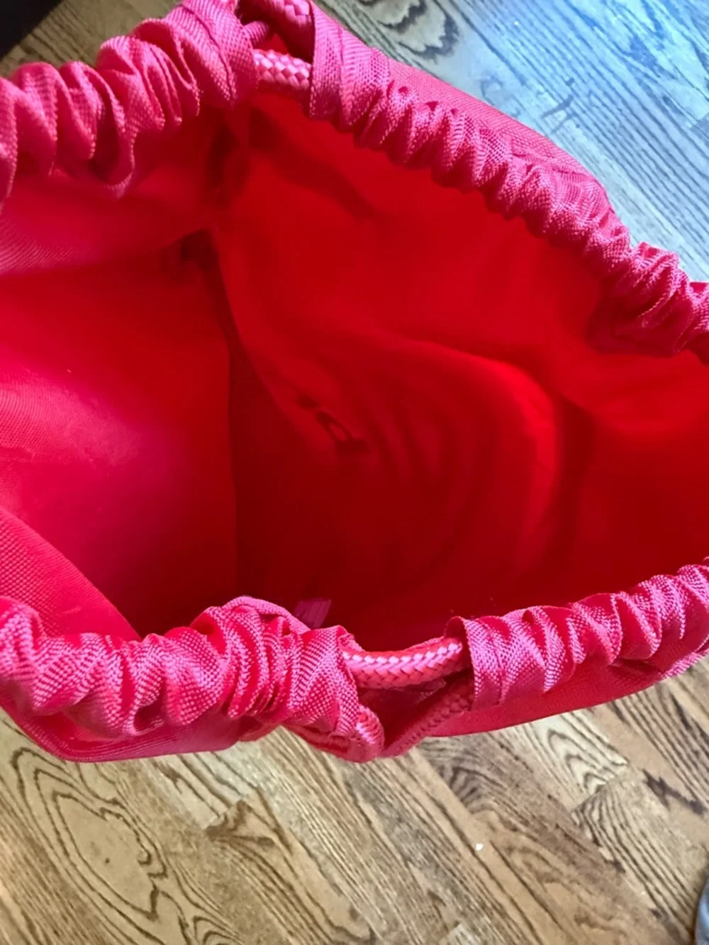 Umbro drawstring red cinch bag